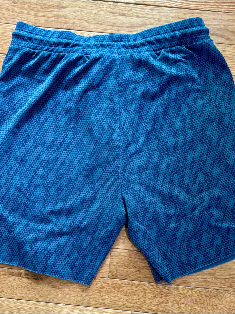 Gymshark Men's Blue Athletic Shorts Size M Elastic Waist Drawstring - Picture 4 of 6